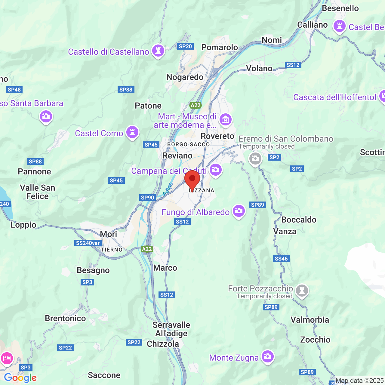VIA+DEL+GARDA++6+38068+ROVERETO+TN+TRENTINO+ALTO+ADIGE