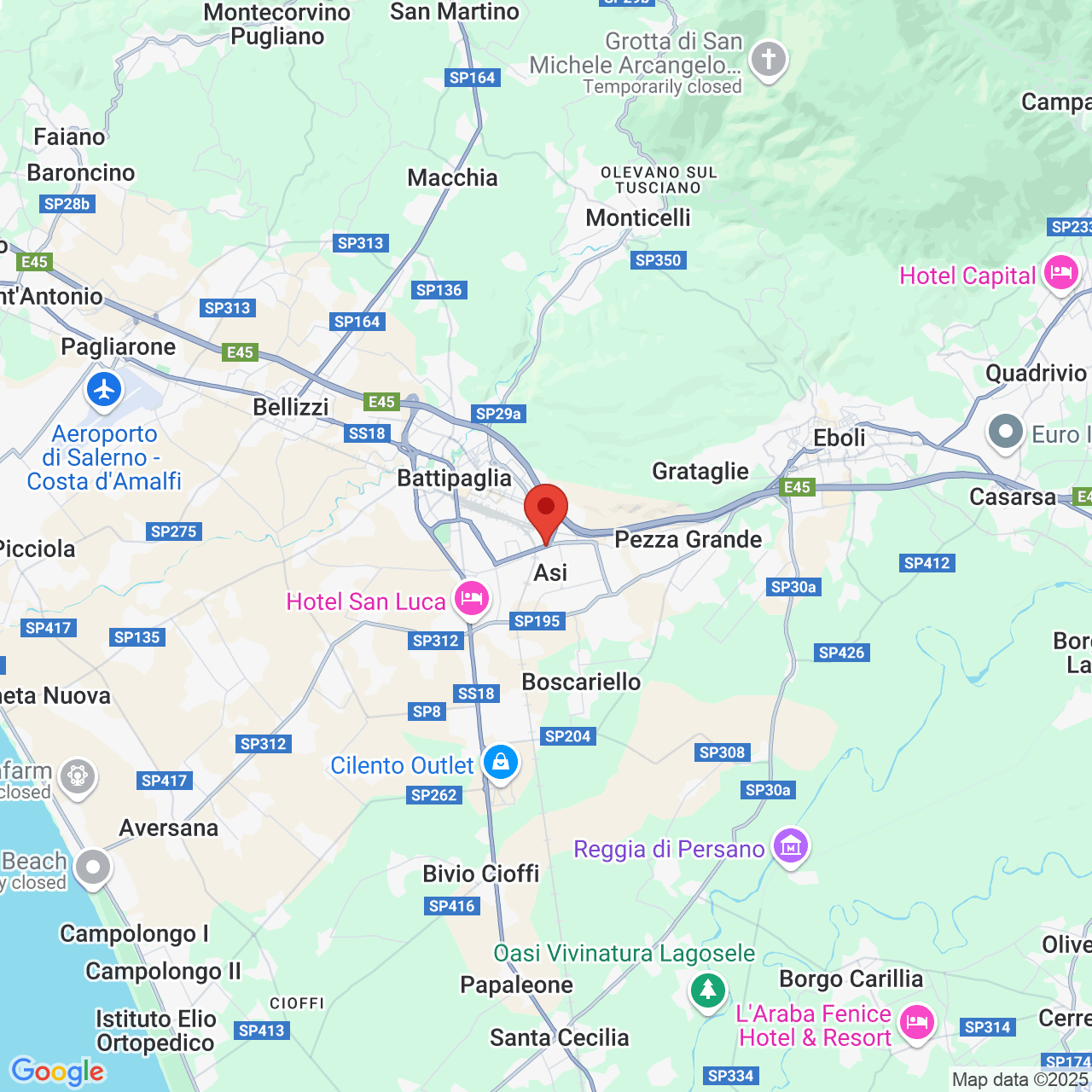 VIALE+DELLE+INDUSTRIE+84091+BATTIPAGLIA+SA+CAMPANIA