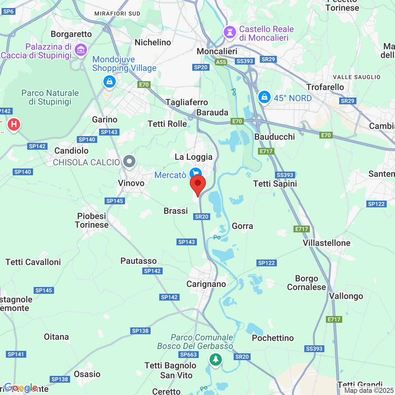 STRADA+CARIGNANO+104+10040+LA+LOGGIA+TO+PIEMONTE