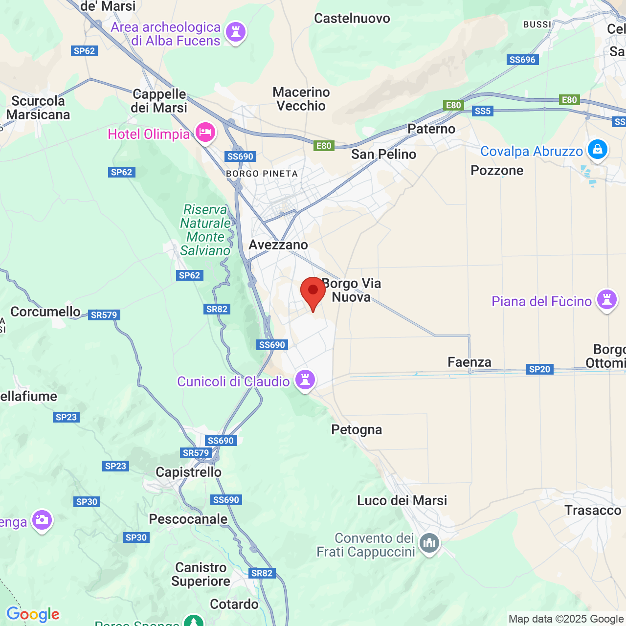 VIA+THOMAS+EDISON++67051+AVEZZANO+AQ+ABRUZZO