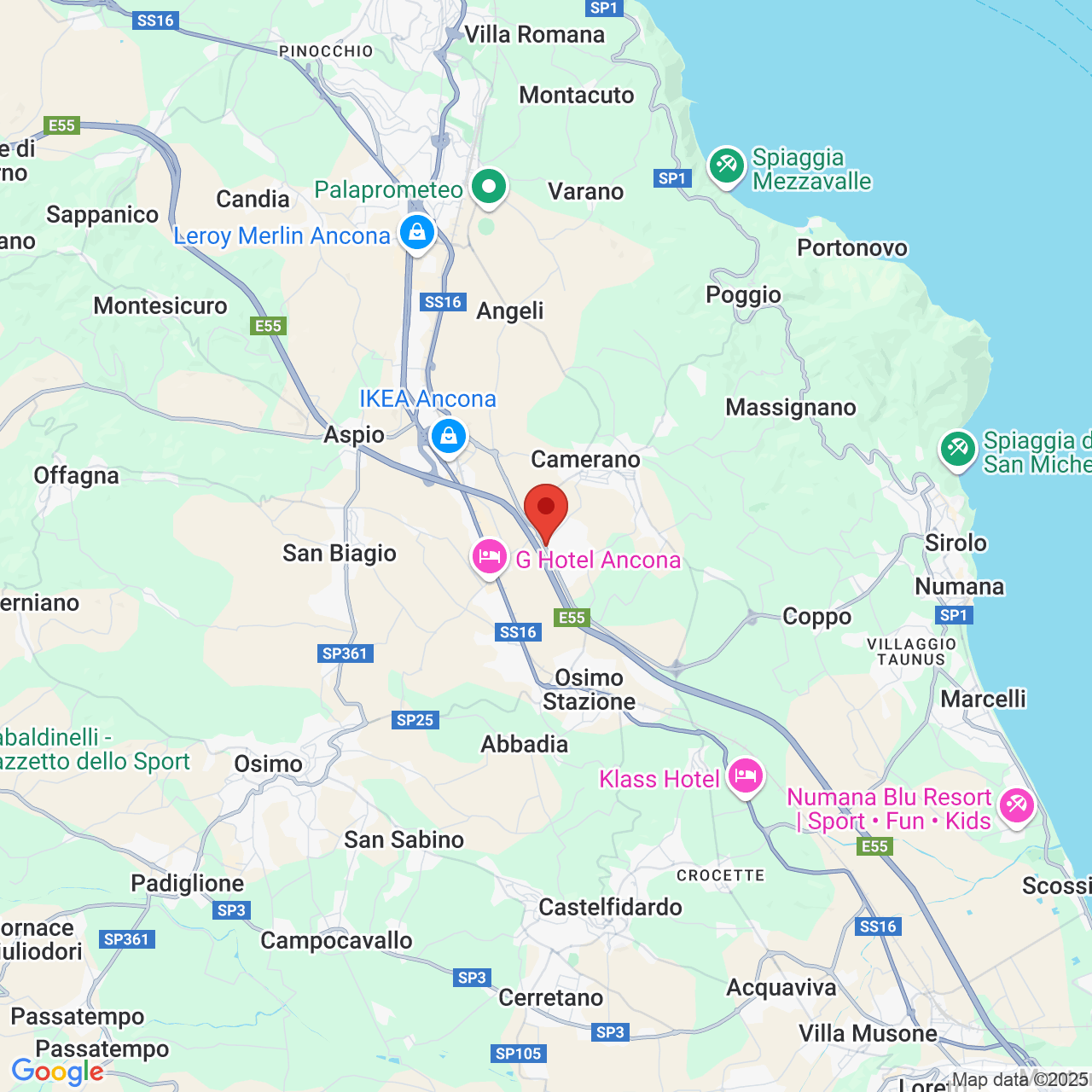 VIA+DIRETTISSIMA+DEL+CONERO+27+60021+CAMERANO+AN+MARCHE
