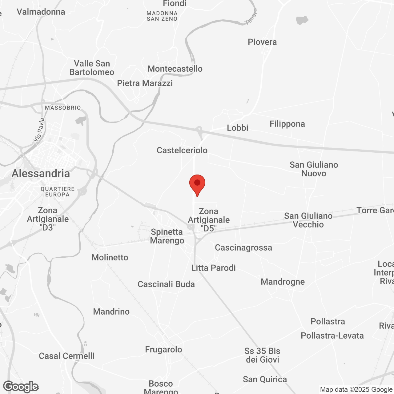 VIA+RANA+12+-++ZI+D6+-+FRAZ.+SPINETTA+MARENGO+15122+ALESSANDRIA+AL+PIEMONTE