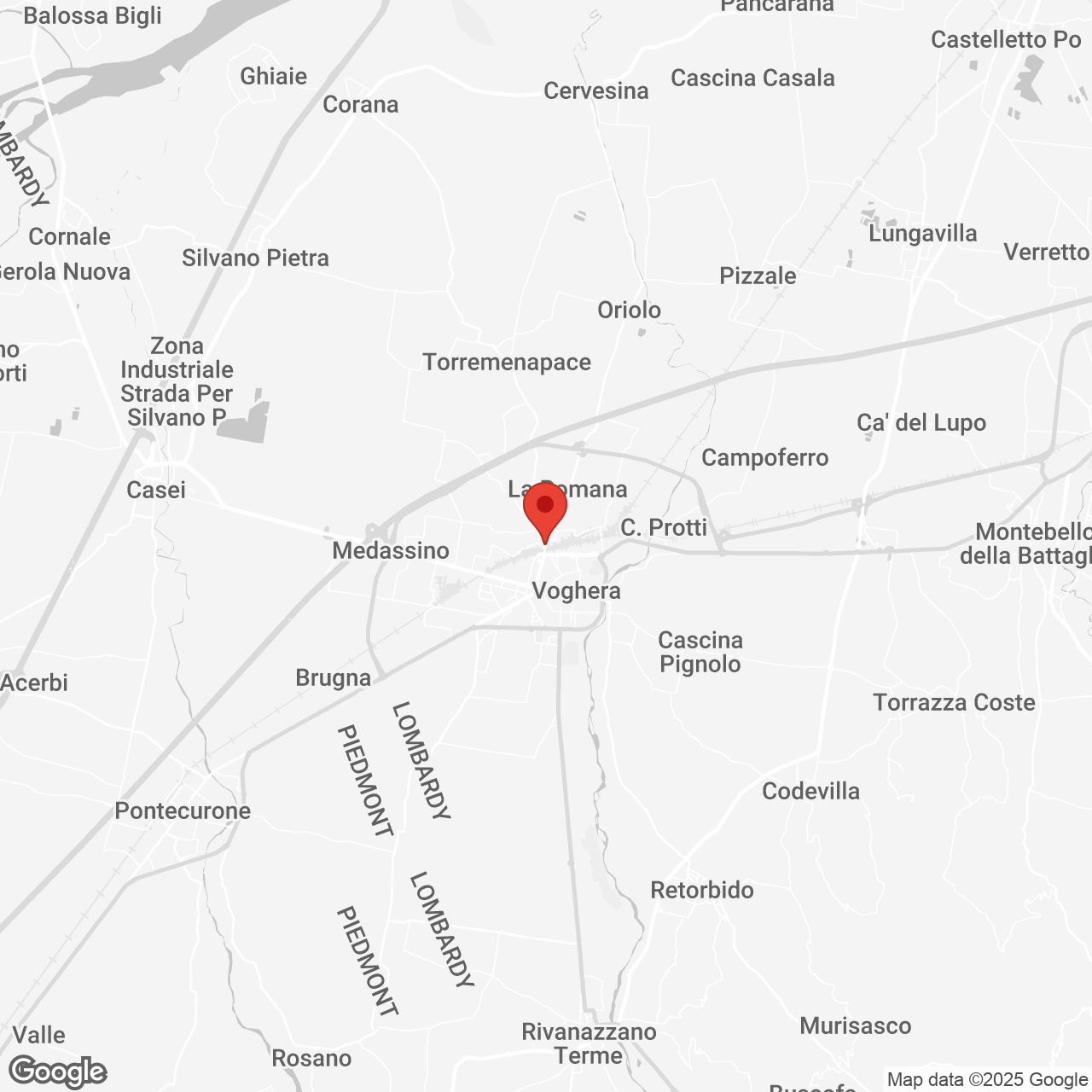 PIAZZA+CARDUCCI+9+27058+VOGHERA+PV+LOMBARDIA