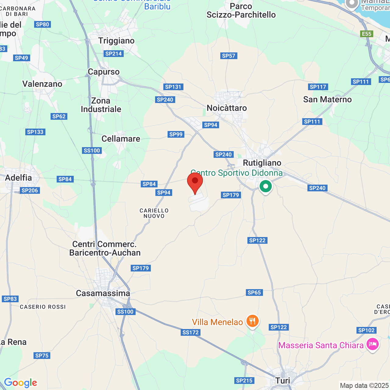 VIA+ADELFIA+Z.I.+70018+RUTIGLIANO+BA+PUGLIA
