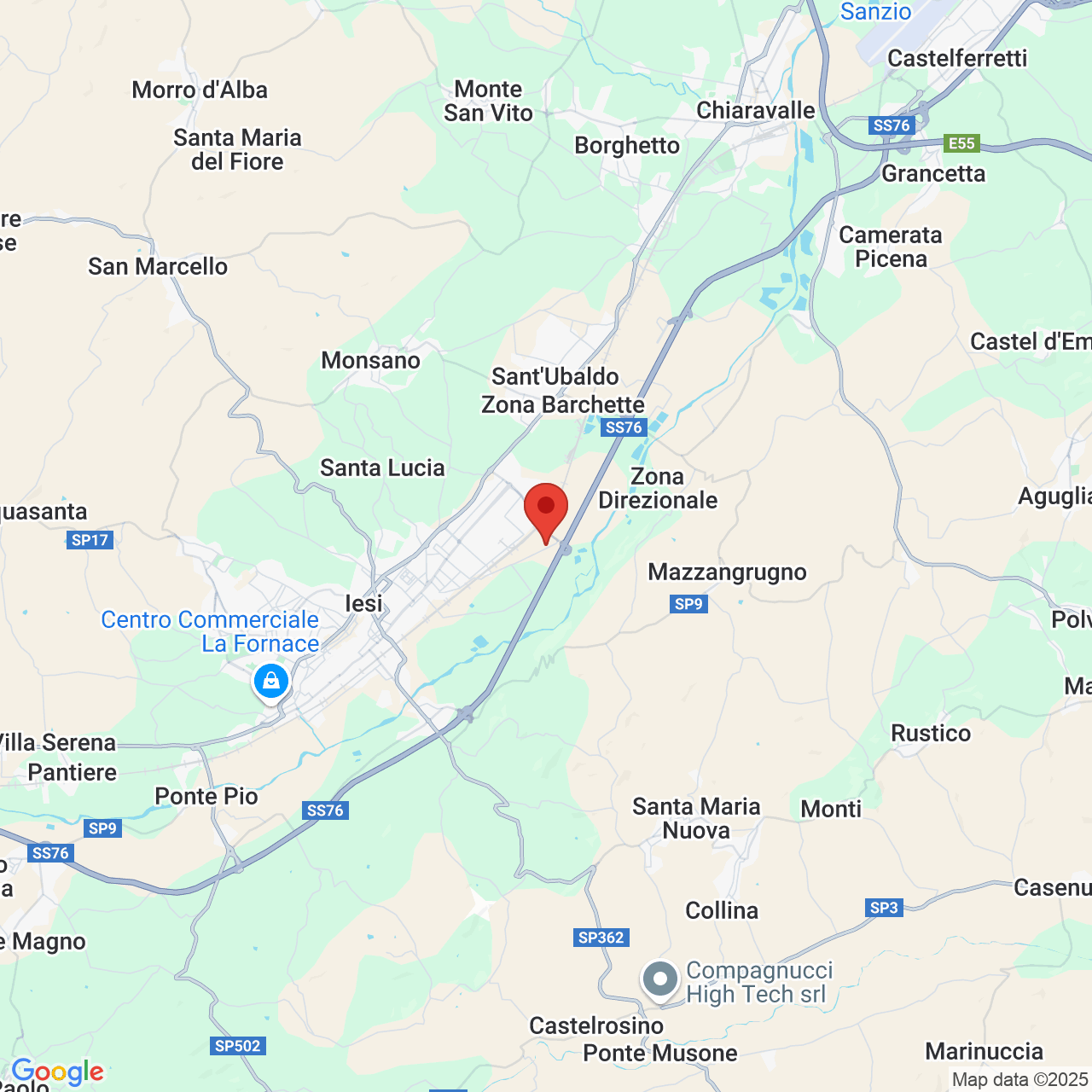 VIA+RONCAGLIA+69+60035+JESI+AN+MARCHE